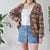 Vintage Geometric Cardigan M