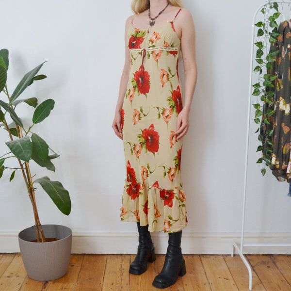Vintage Rose Dress L