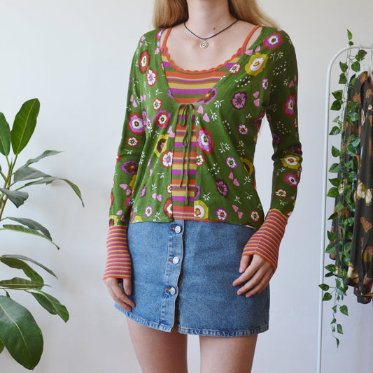 Layered top M