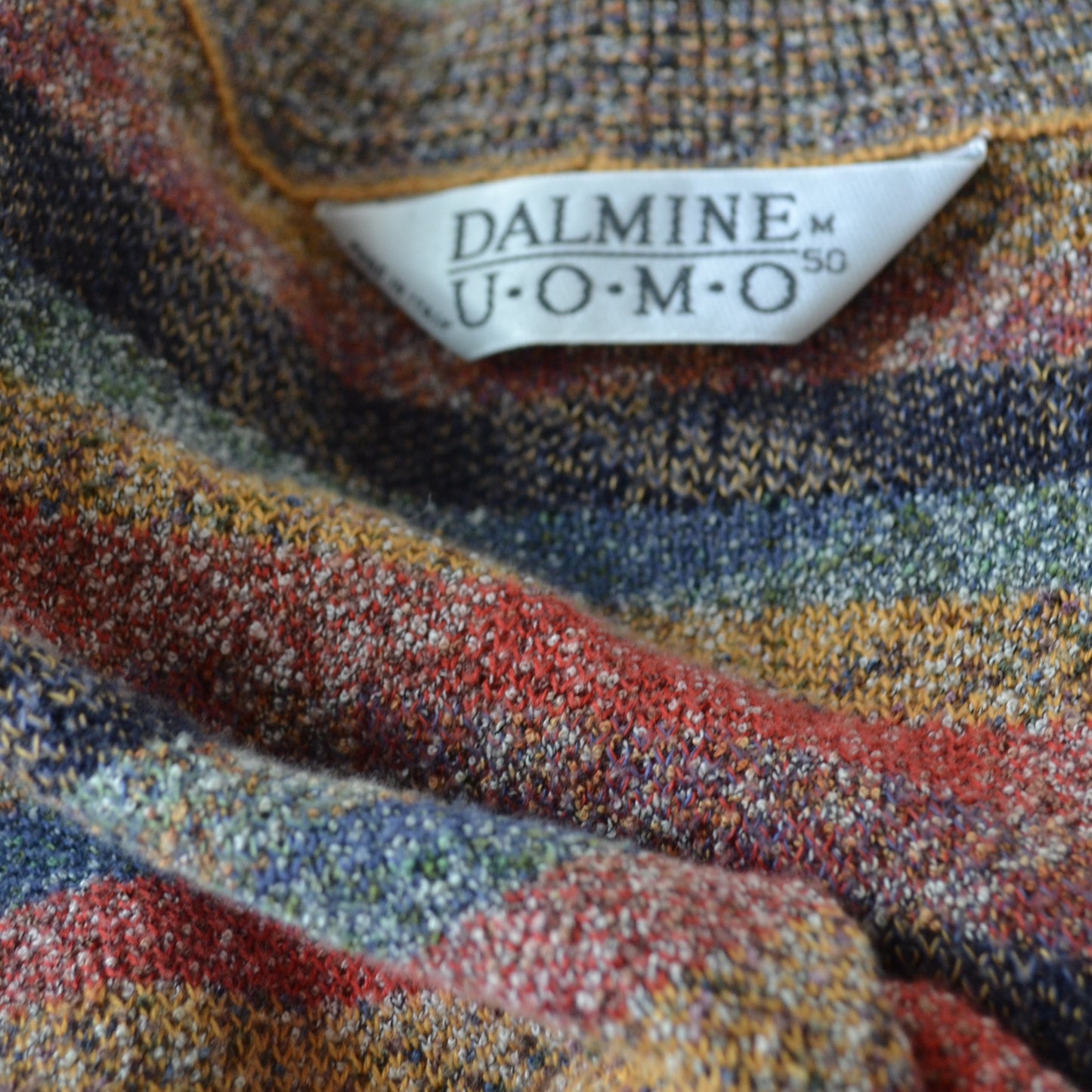 Vintage Geometric Cardigan M
