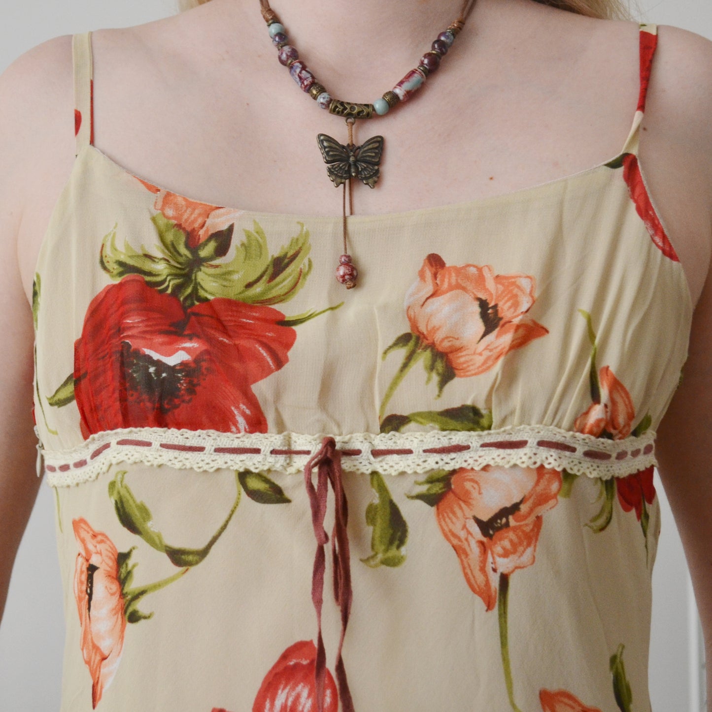Vintage Rose Dress L