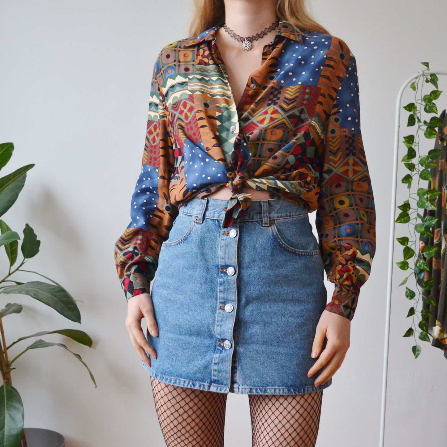 Retro blouse M