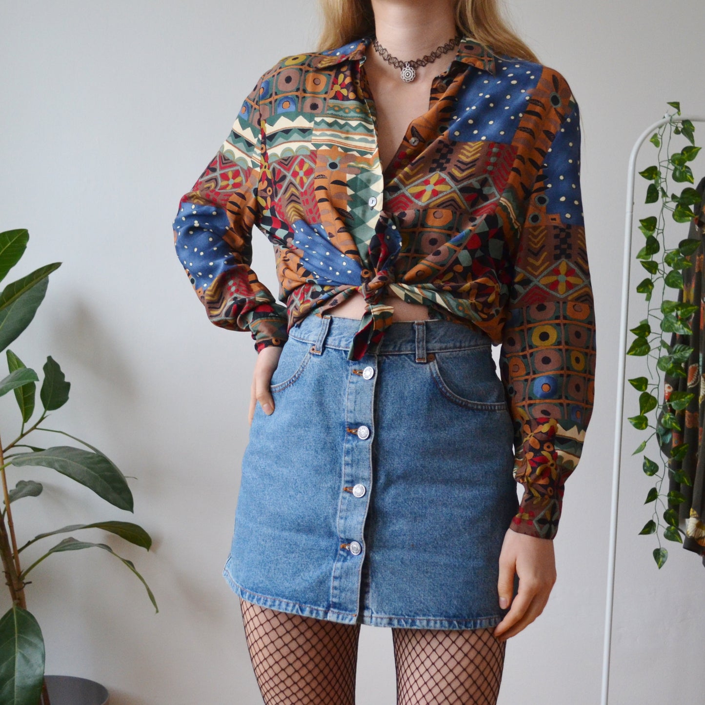 Retro blouse M