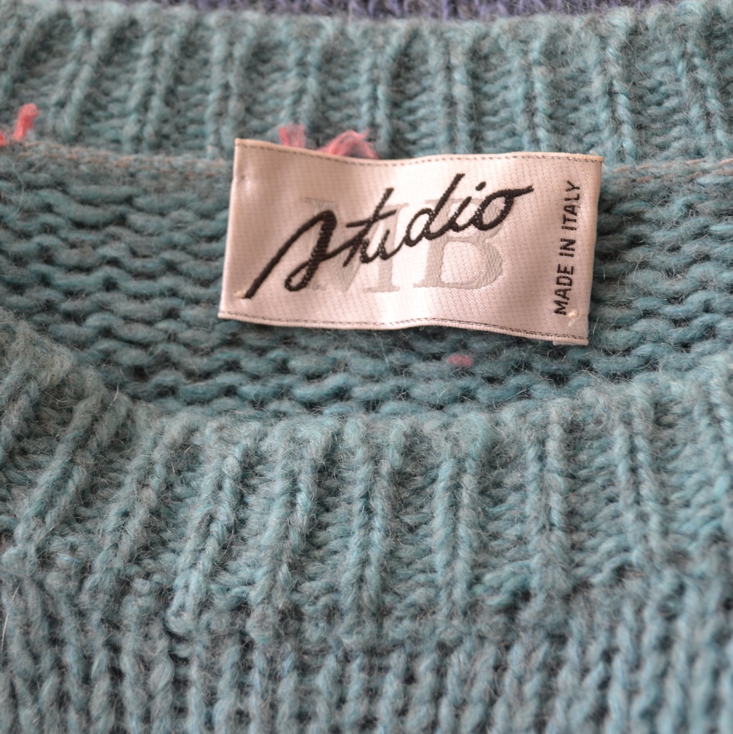 Vintage Abstract Jumper M
