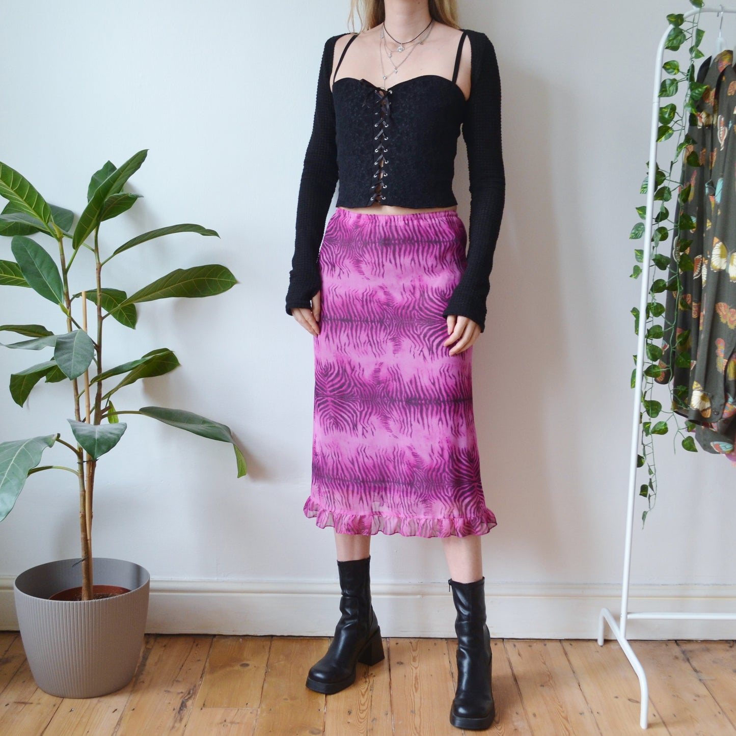Abstract skirt XS