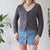 Vintage Textured Cardigan M