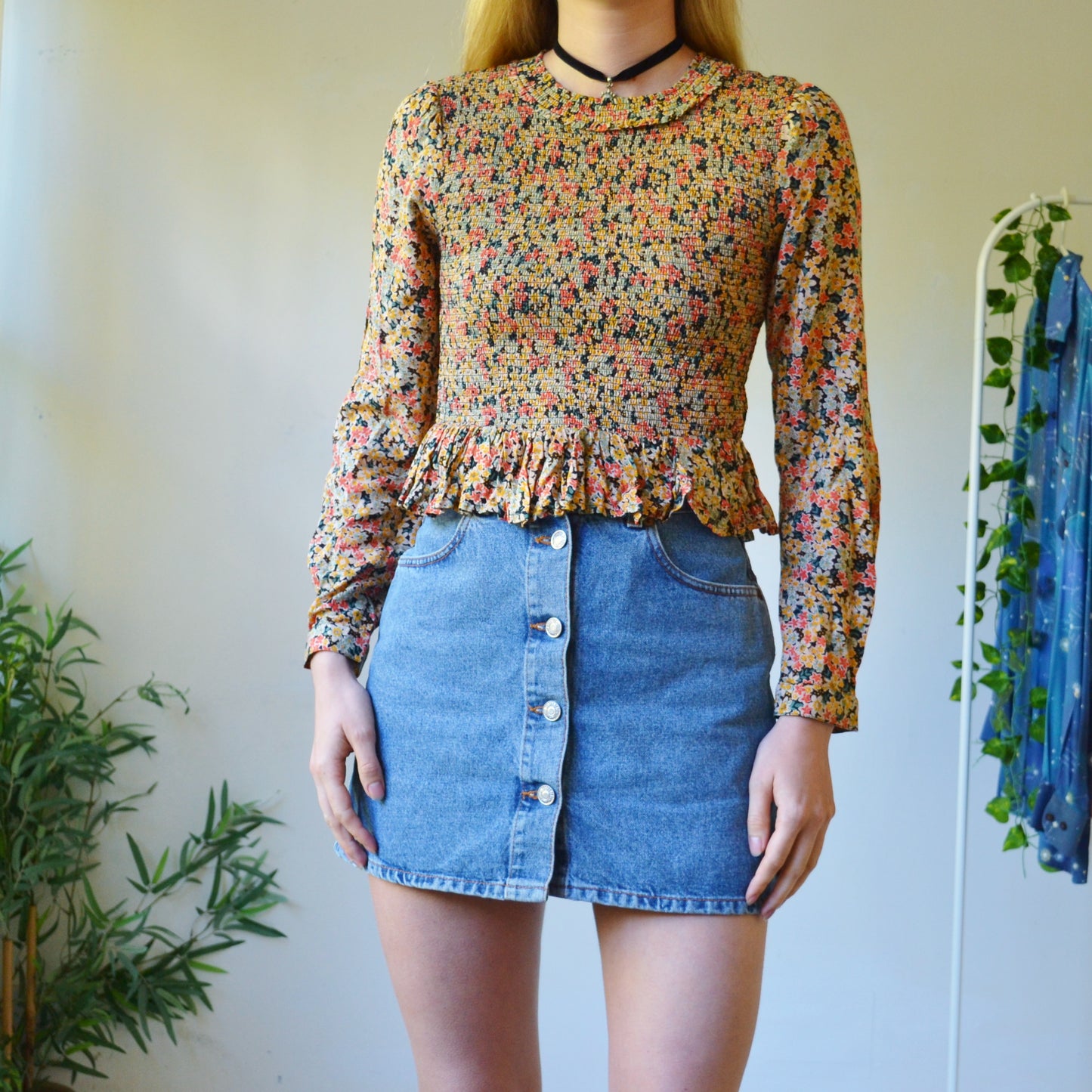 Floral top S