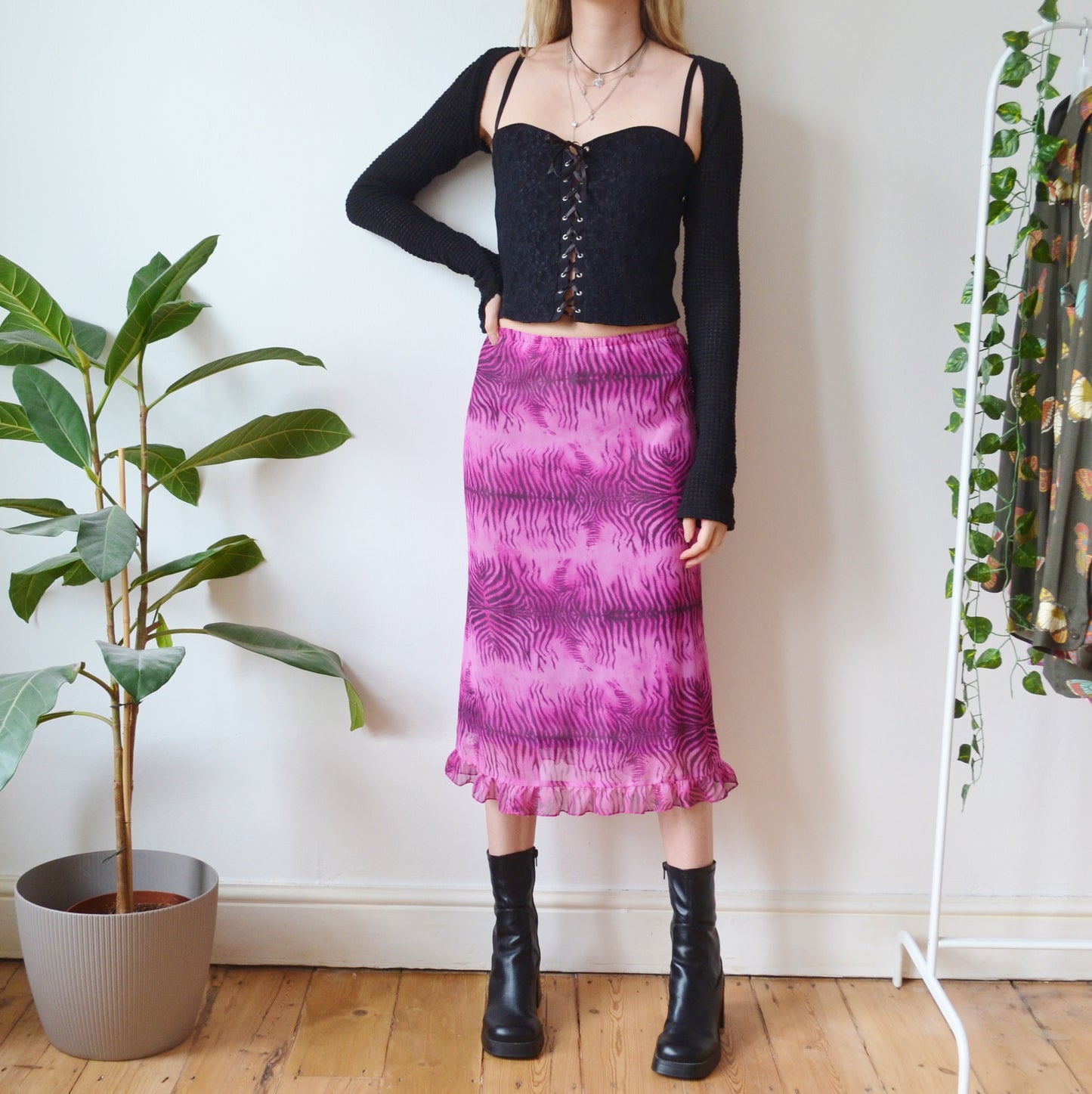 Abstract skirt XS