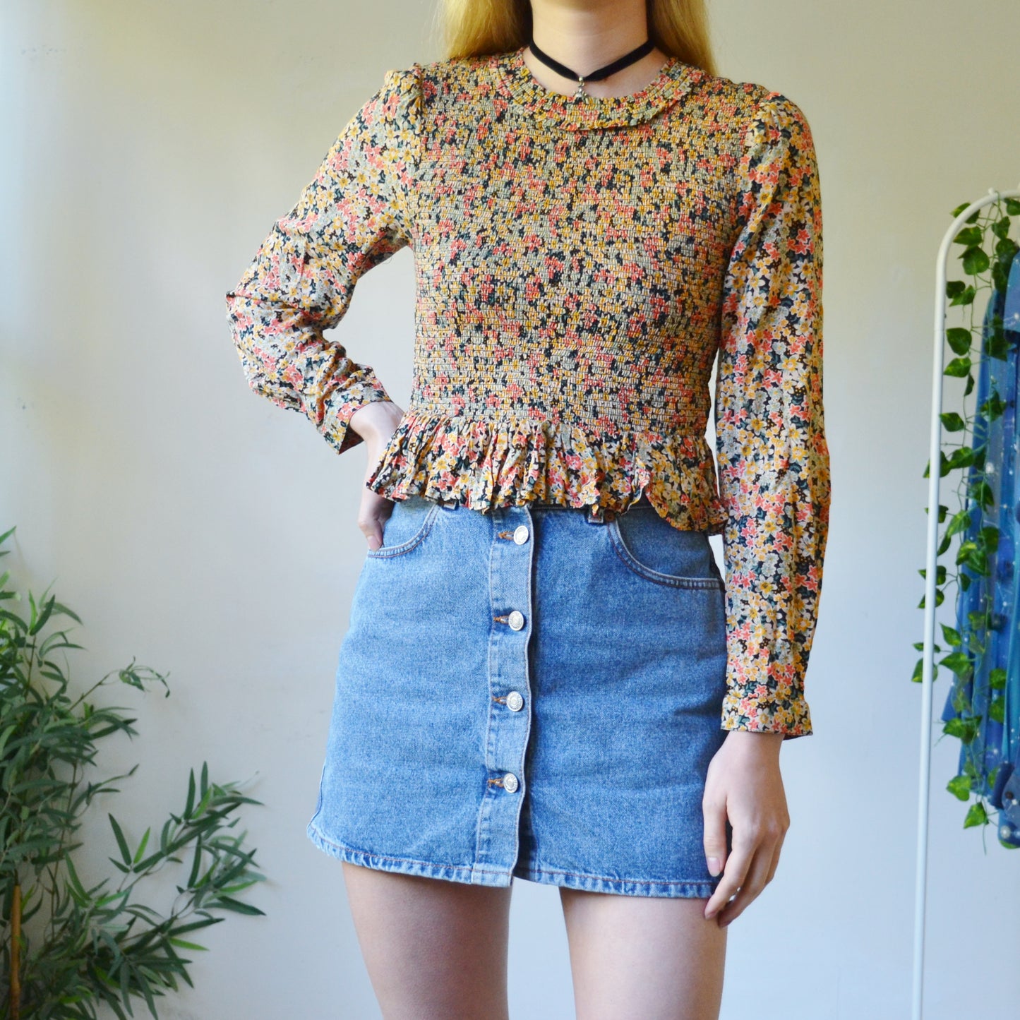 Floral top S