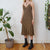 Vintage Floral Dress L
