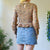 Floral top S