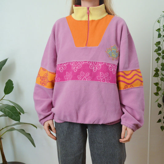 Pink fleece XL