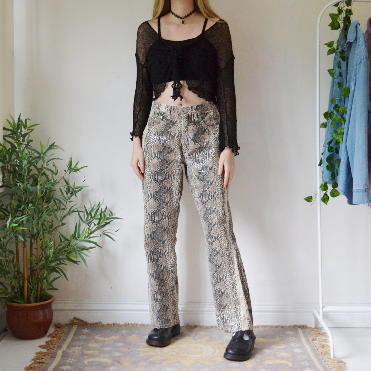 Snakeskin jeans uk 14