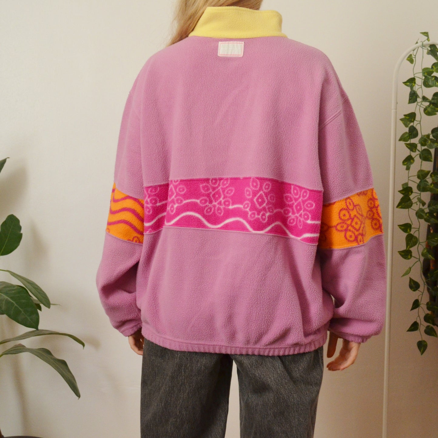 Pink fleece XL