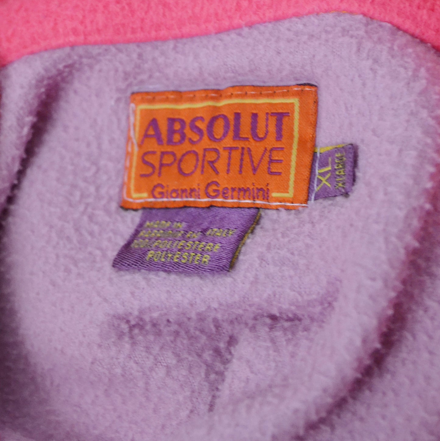Pink fleece XL