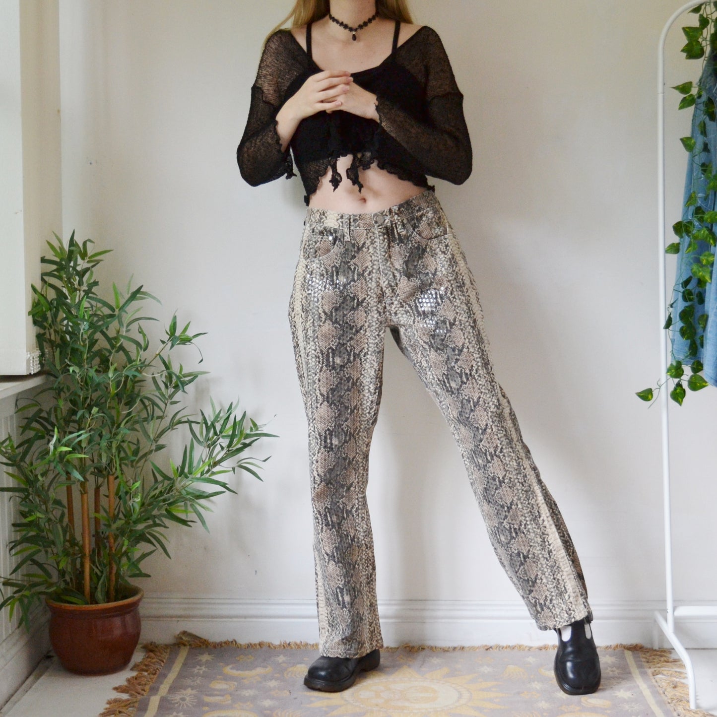 Snakeskin jeans uk 14