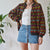Vintage Colourful Cardigan M