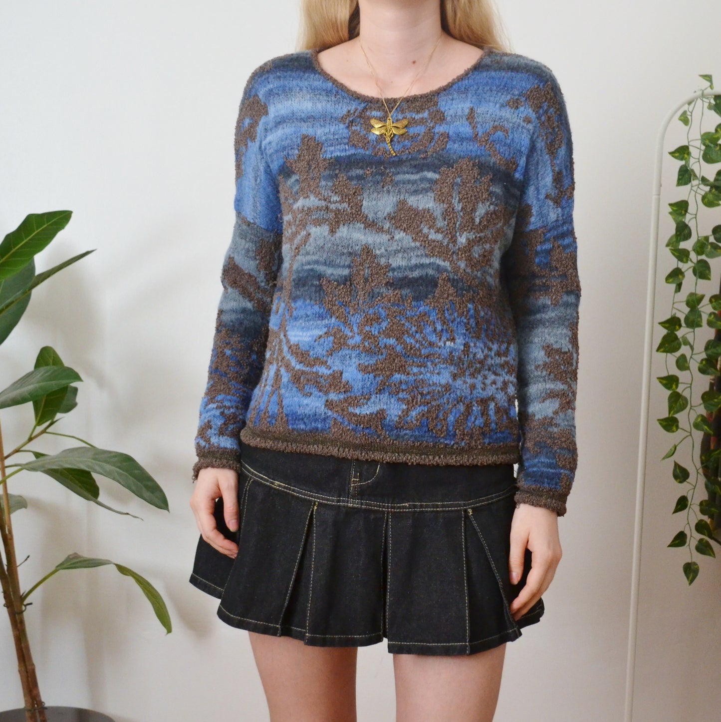 Vintage Blue Jumper 12