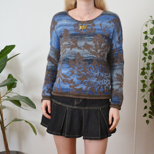 Vintage Blue Jumper 12