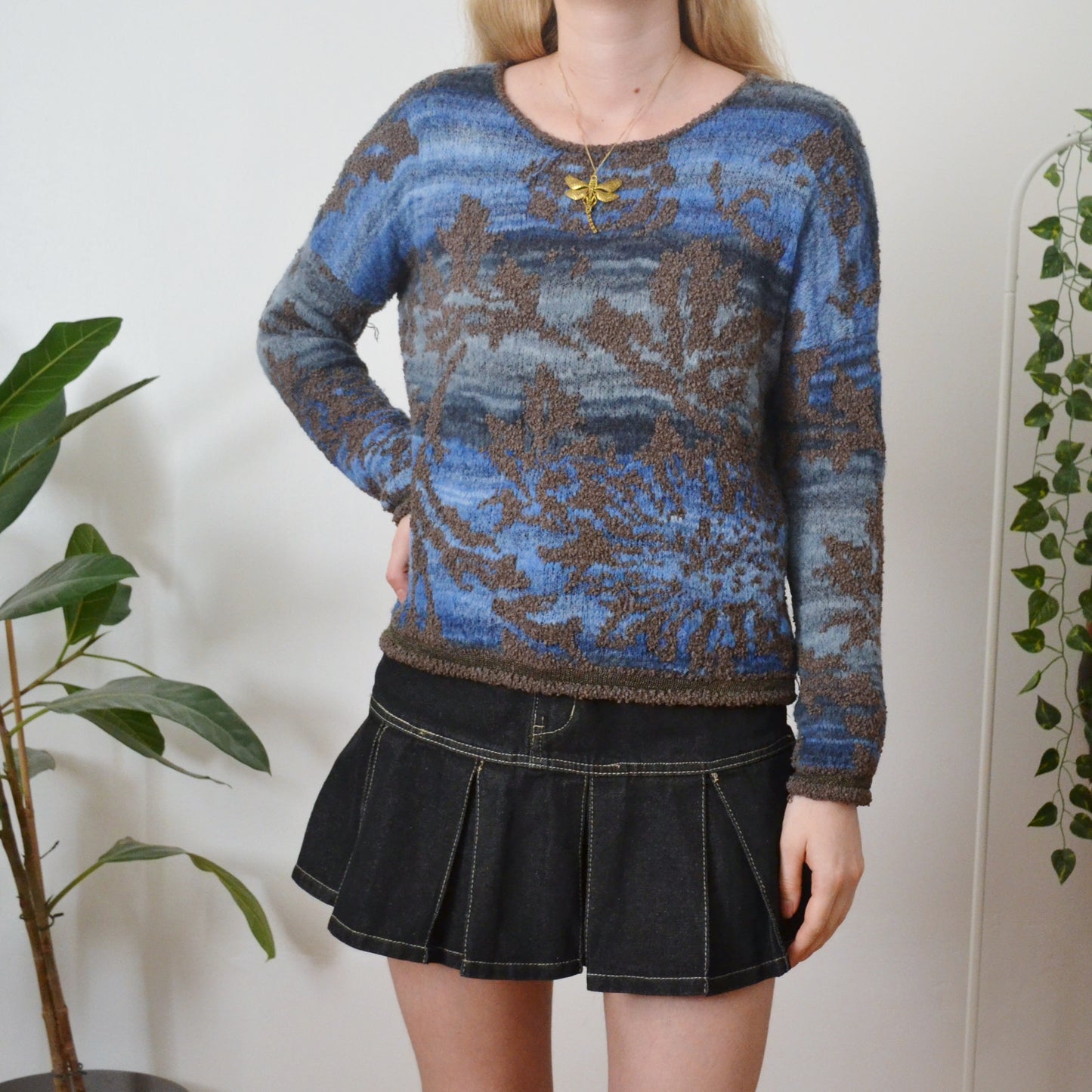 Vintage Blue Jumper 12
