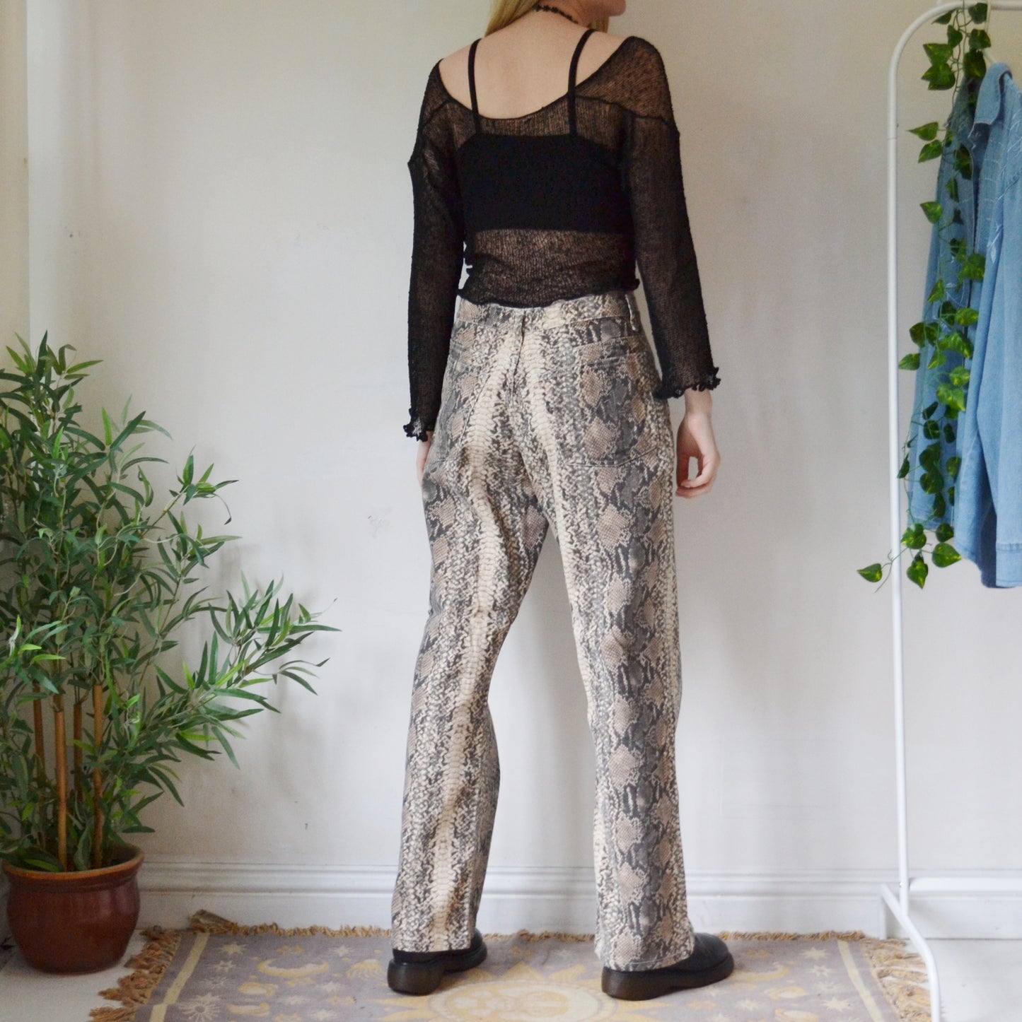 Snakeskin jeans uk 14