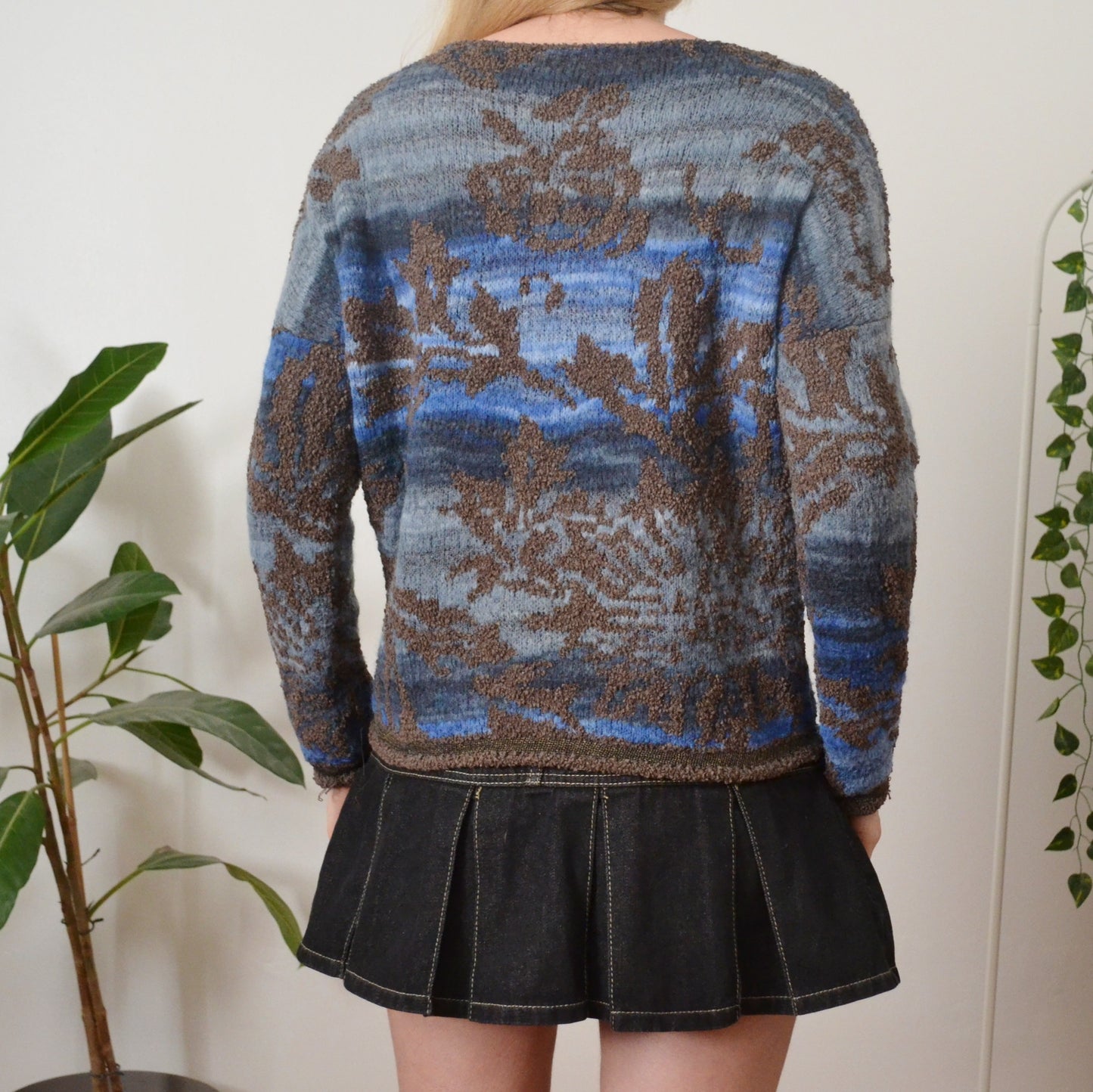 Vintage Blue Jumper 12