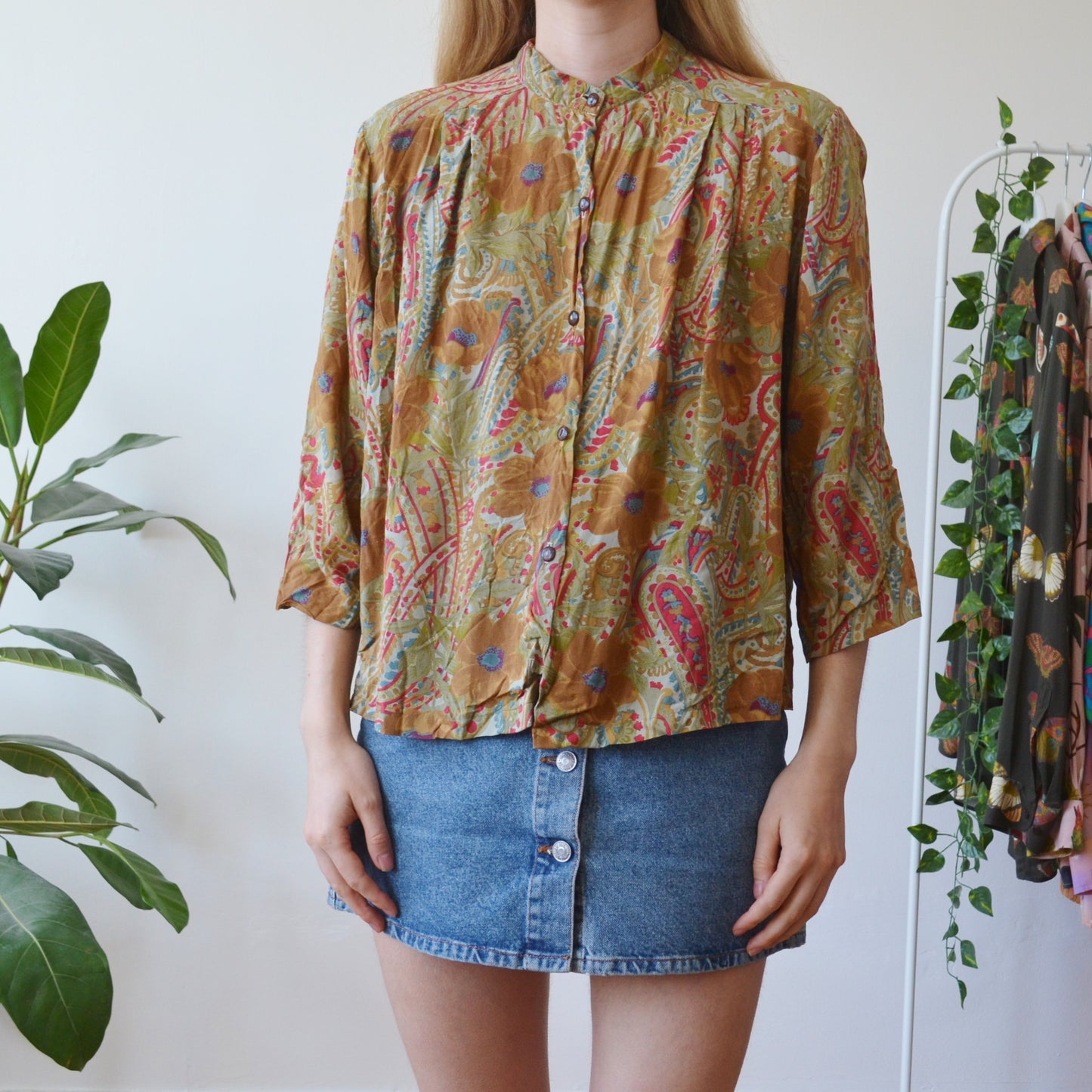 Floral blouse L