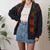 Patchwork cardigan M