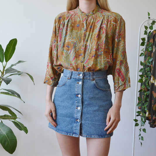 Floral blouse L