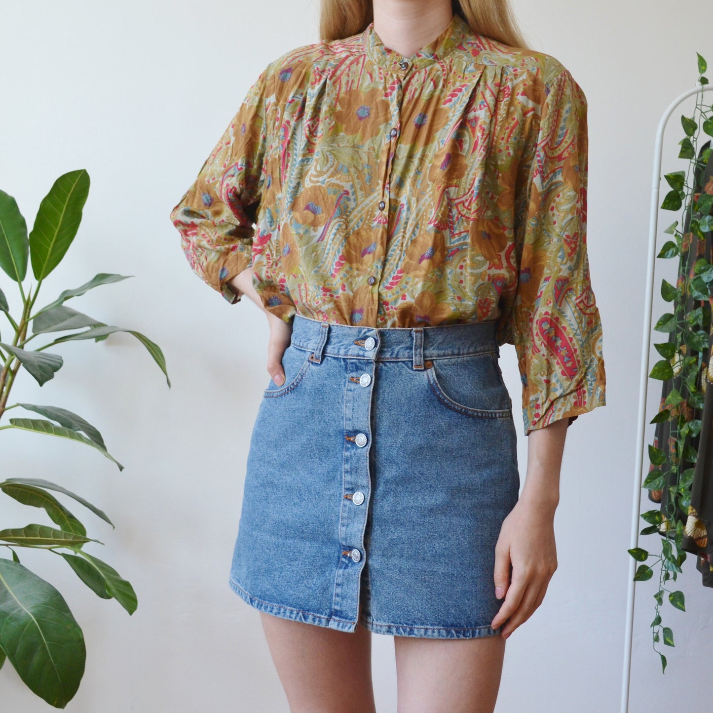Floral blouse L