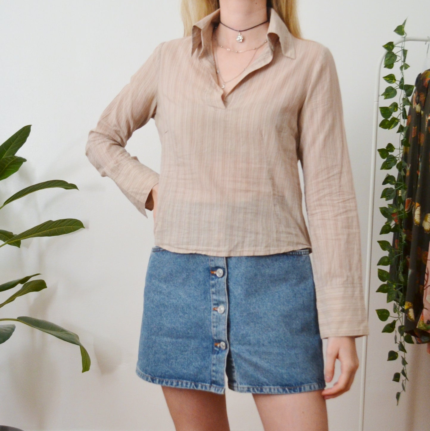 Stipe shirt S