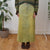 Vintage Denim Maxi Skirt M