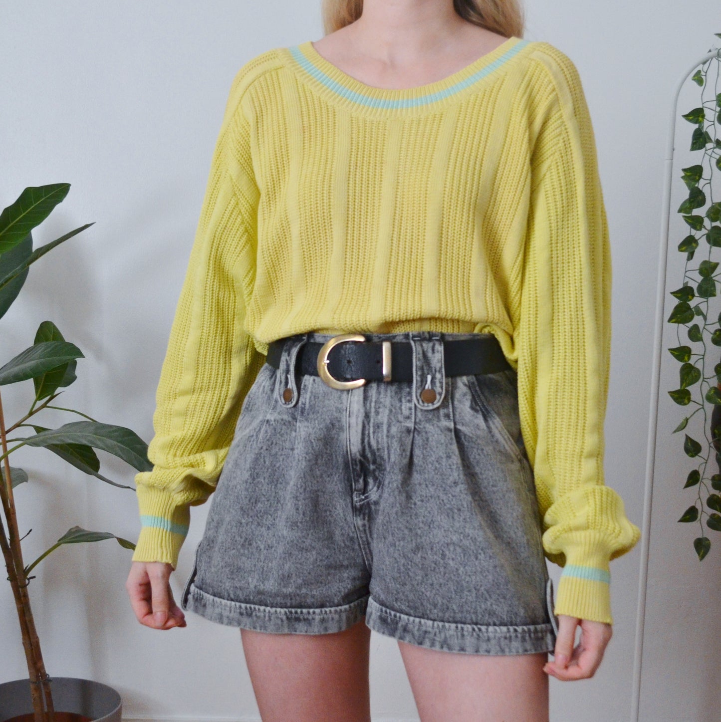 Vintage Lemon Jumper XL