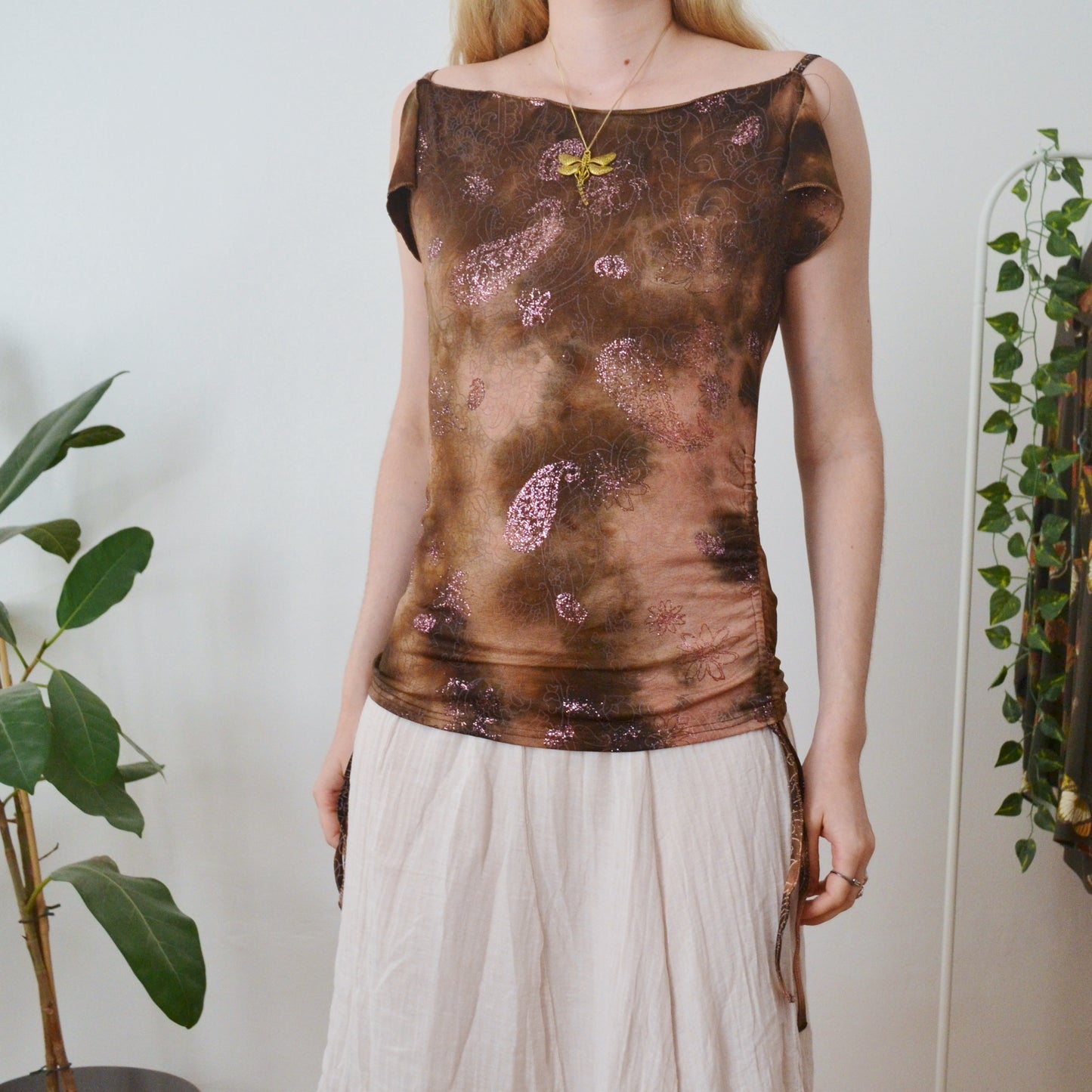 Vintage Boho Top M