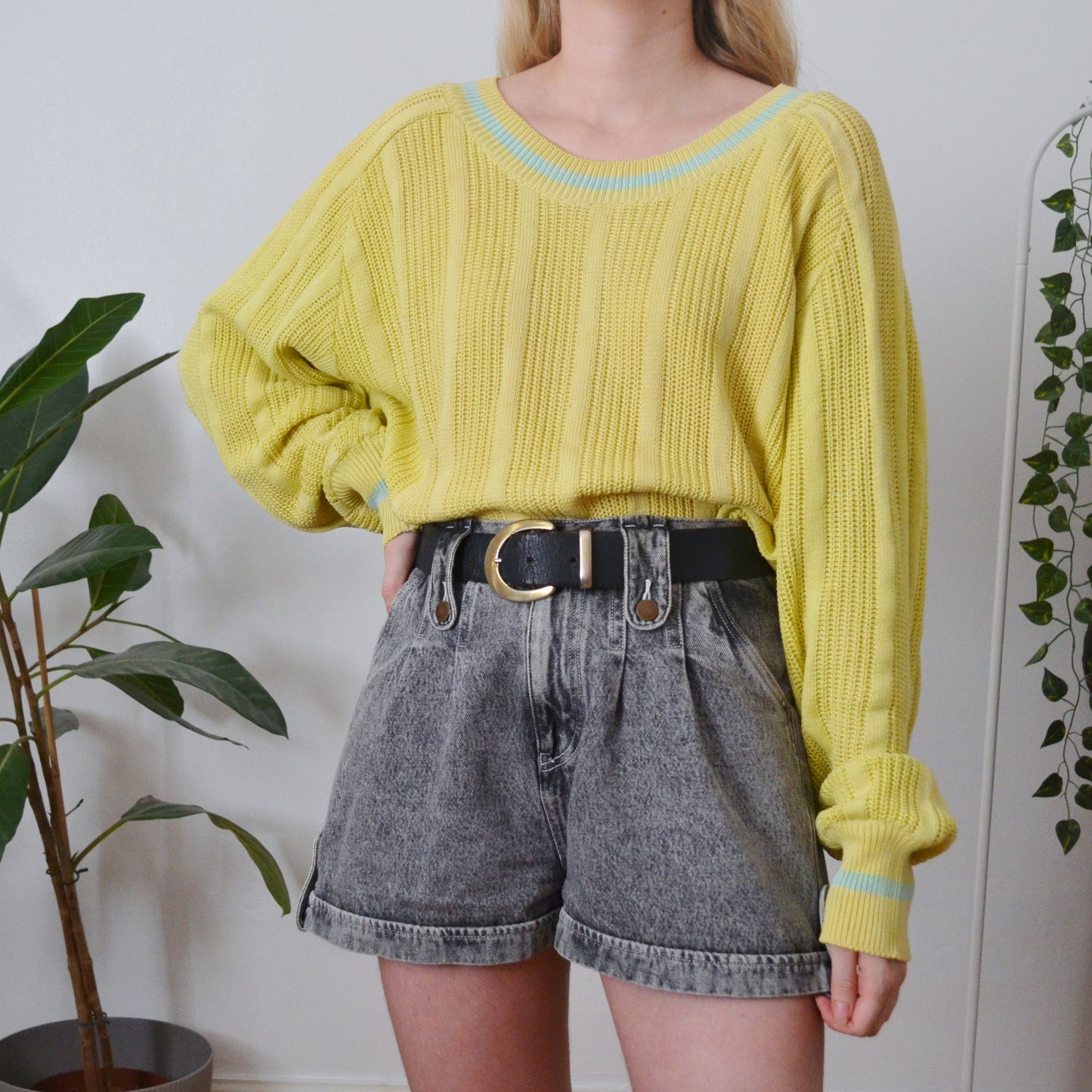 Vintage Lemon Jumper XL