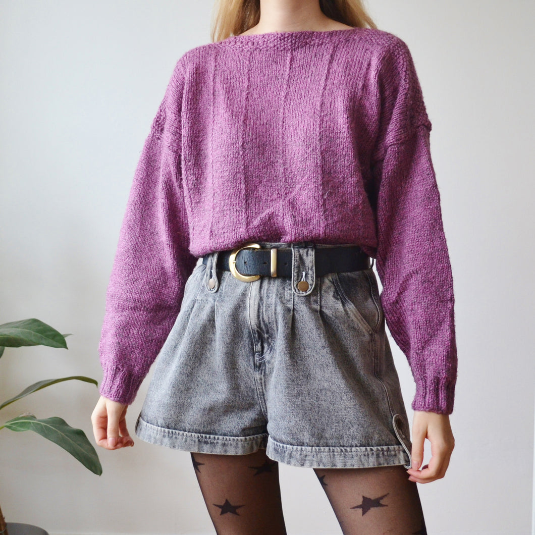 Purple jumper M