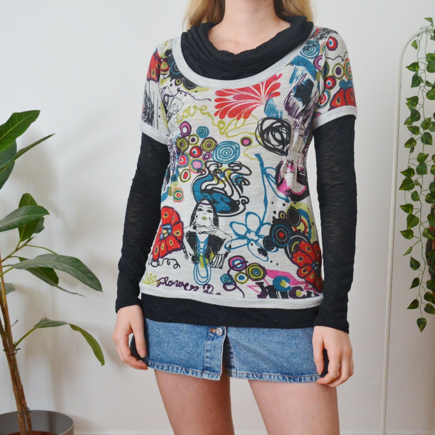 Vintage Whimsy Top M