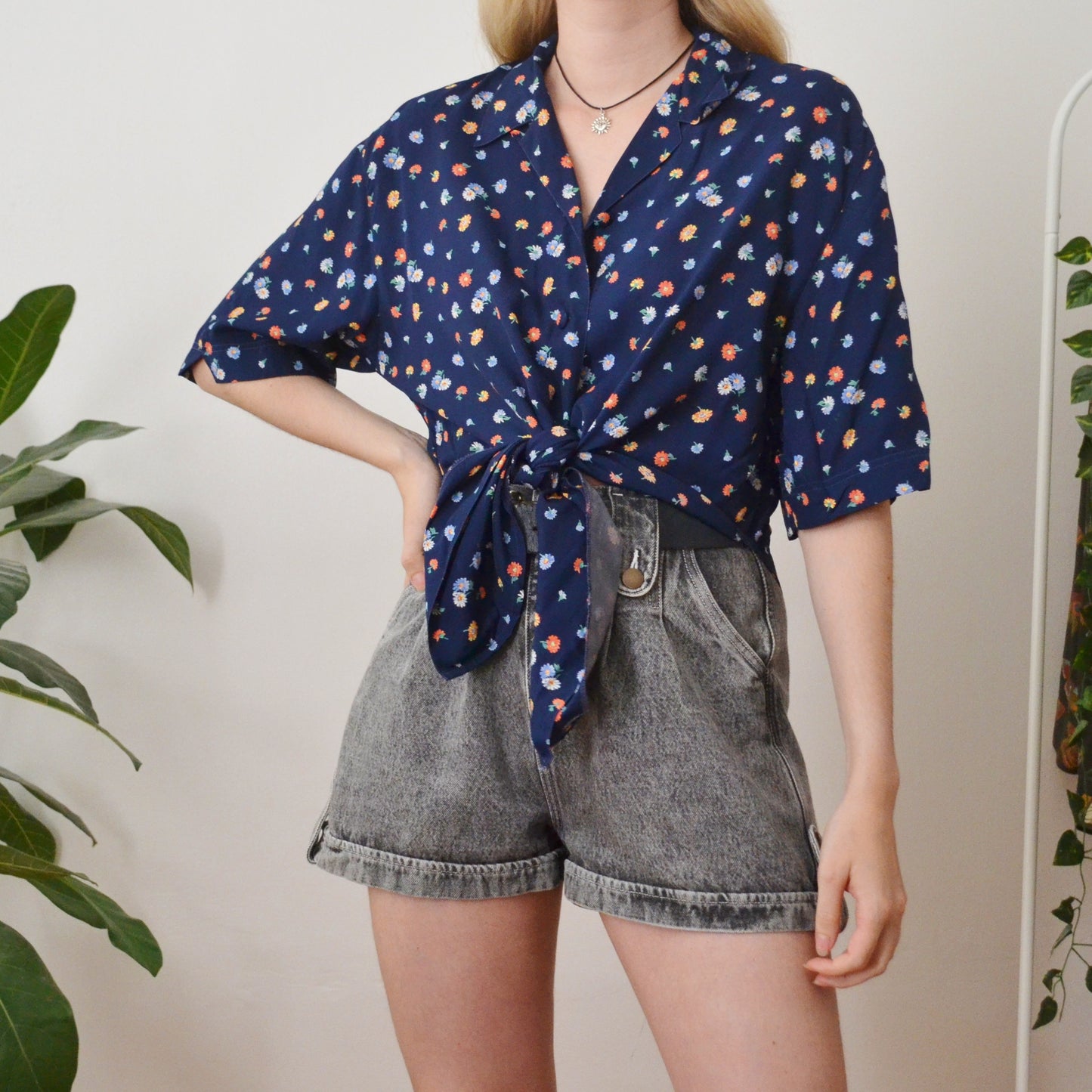 Floral blouse M
