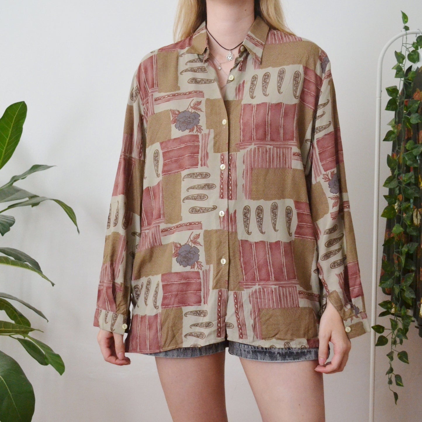 Paisley shirt M