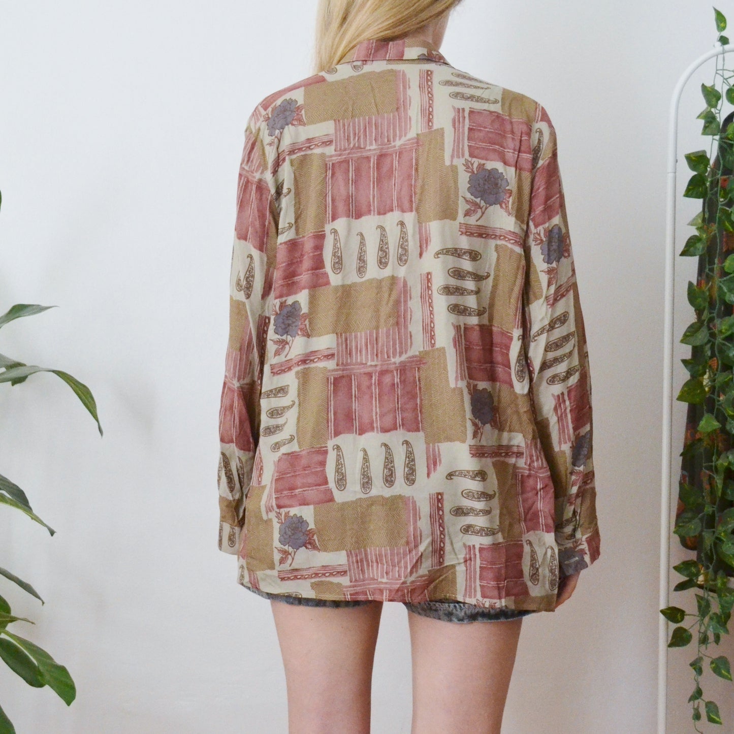 Paisley shirt M