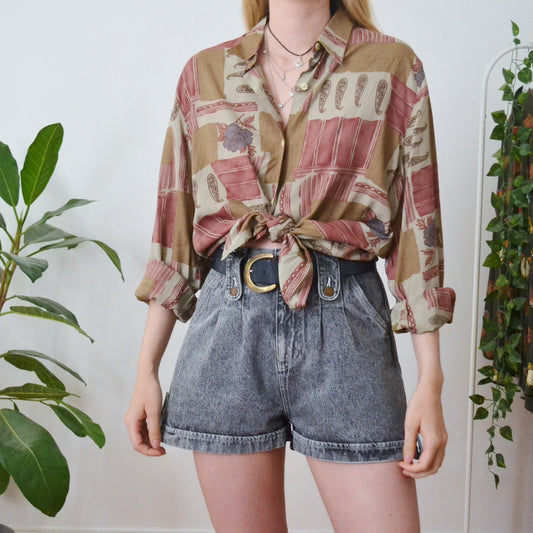 Paisley shirt M