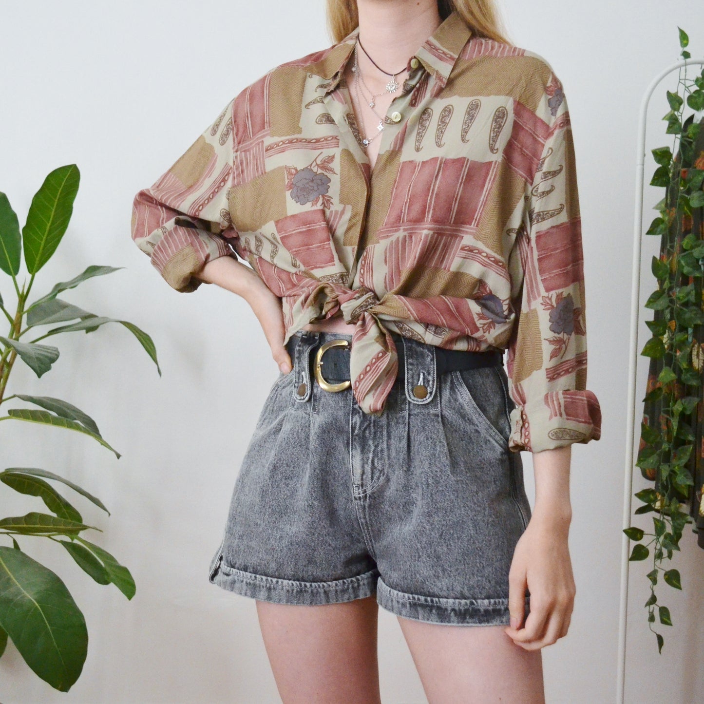 Paisley shirt M