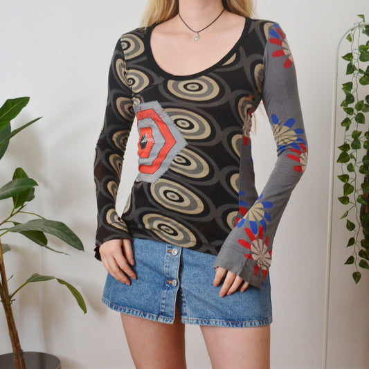 Vintage Y2K Desigual Top M