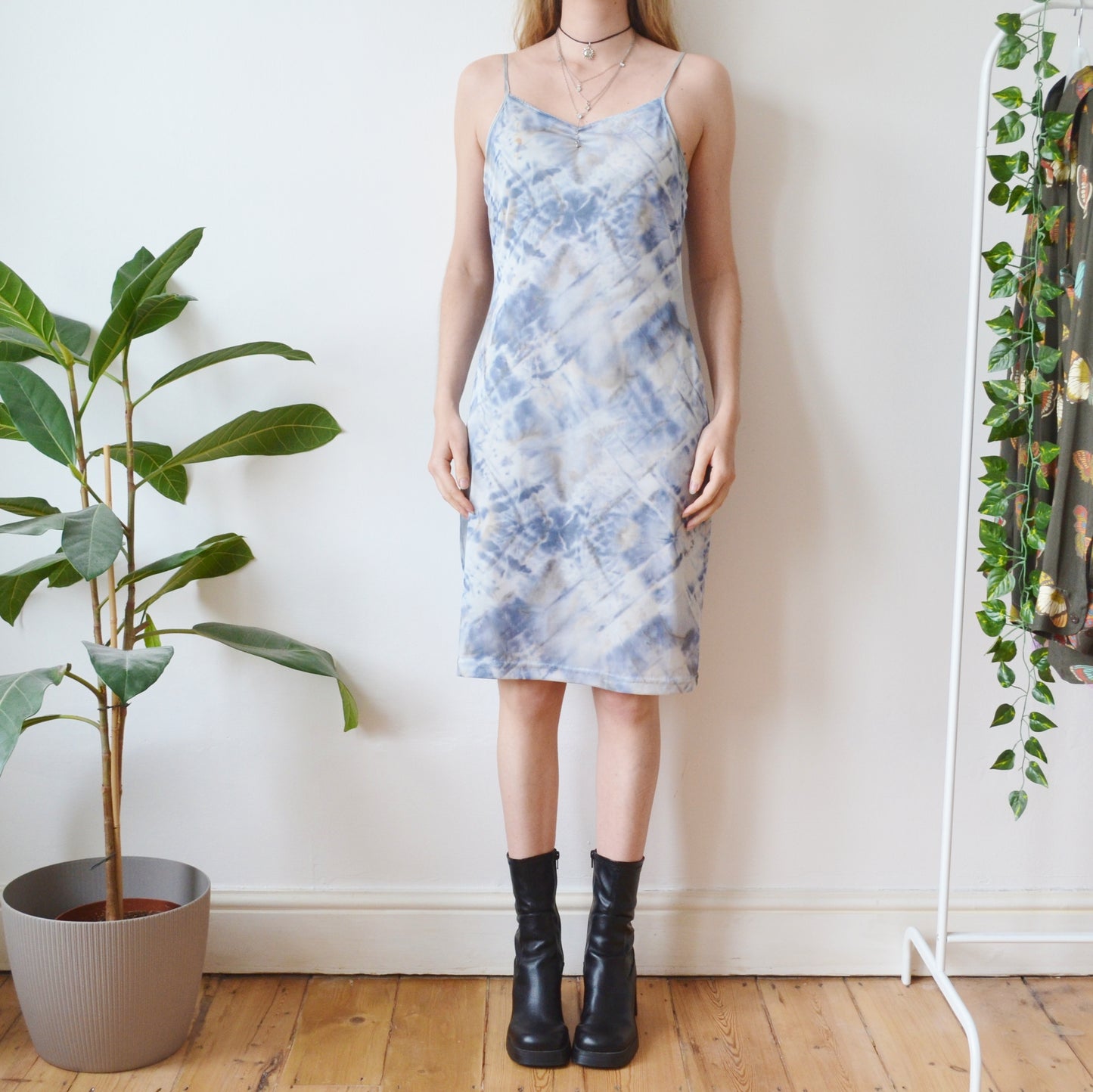 Tie dye dress L