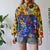 Vintage Floral Fleece M