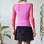 Mesh sleeve top XS