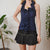 Vintage Ruffle Top S