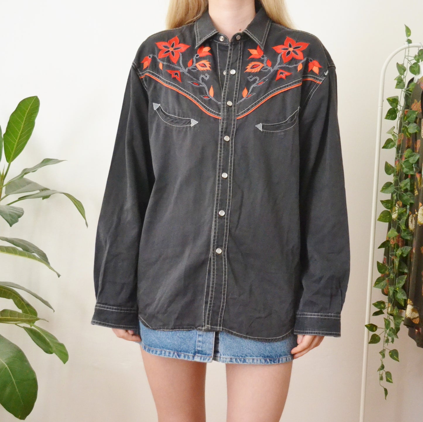 Western shirt S