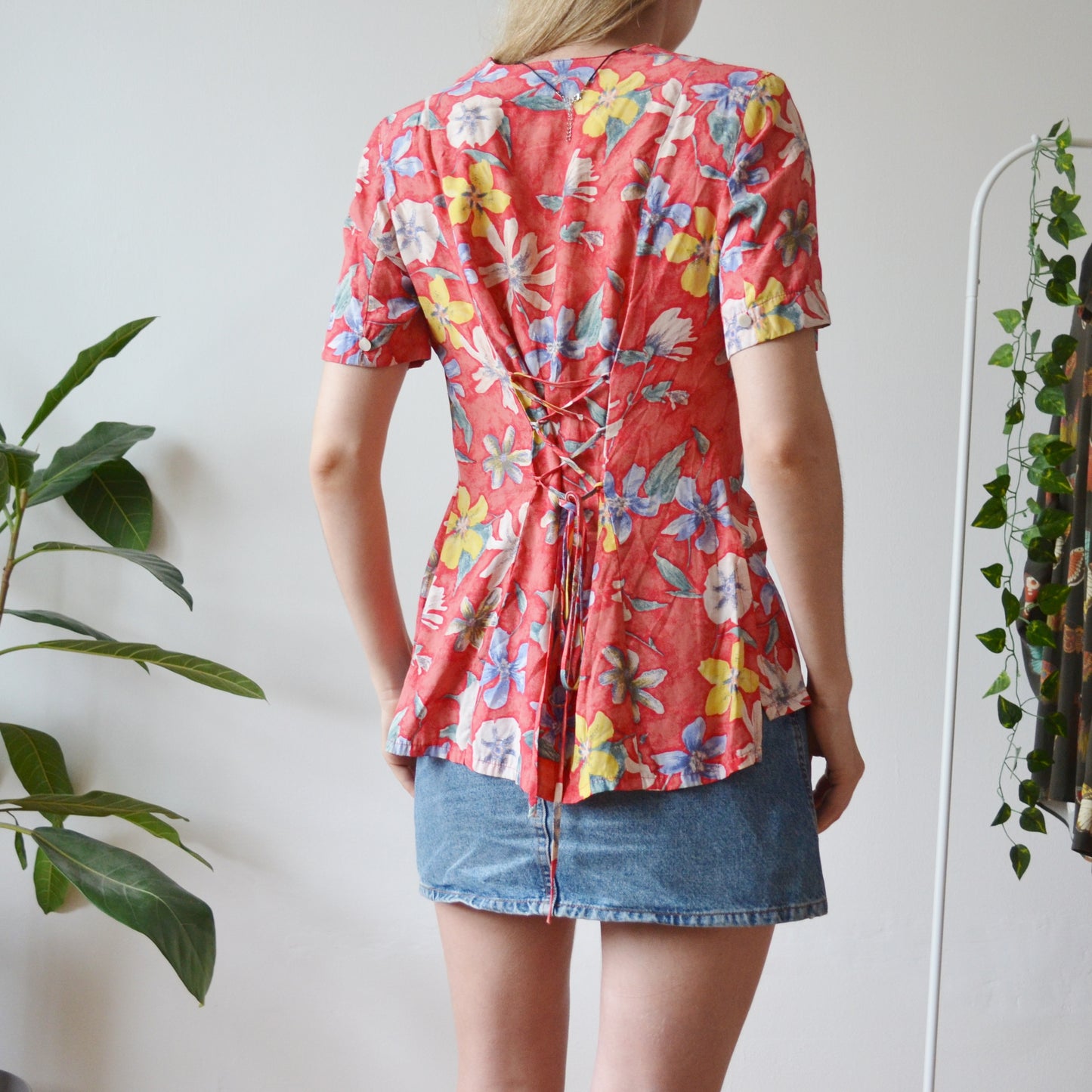Floral blouse S