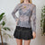 Vintage Mesh Top L